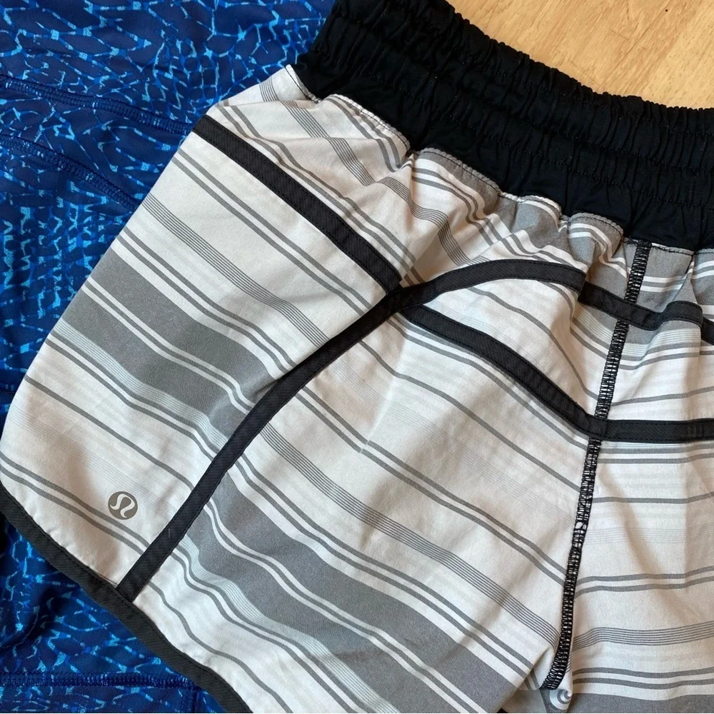 Lululemon Athletica Speed Track shorts and Tracker Shorts Women's size 6 - Picture 6 of 7